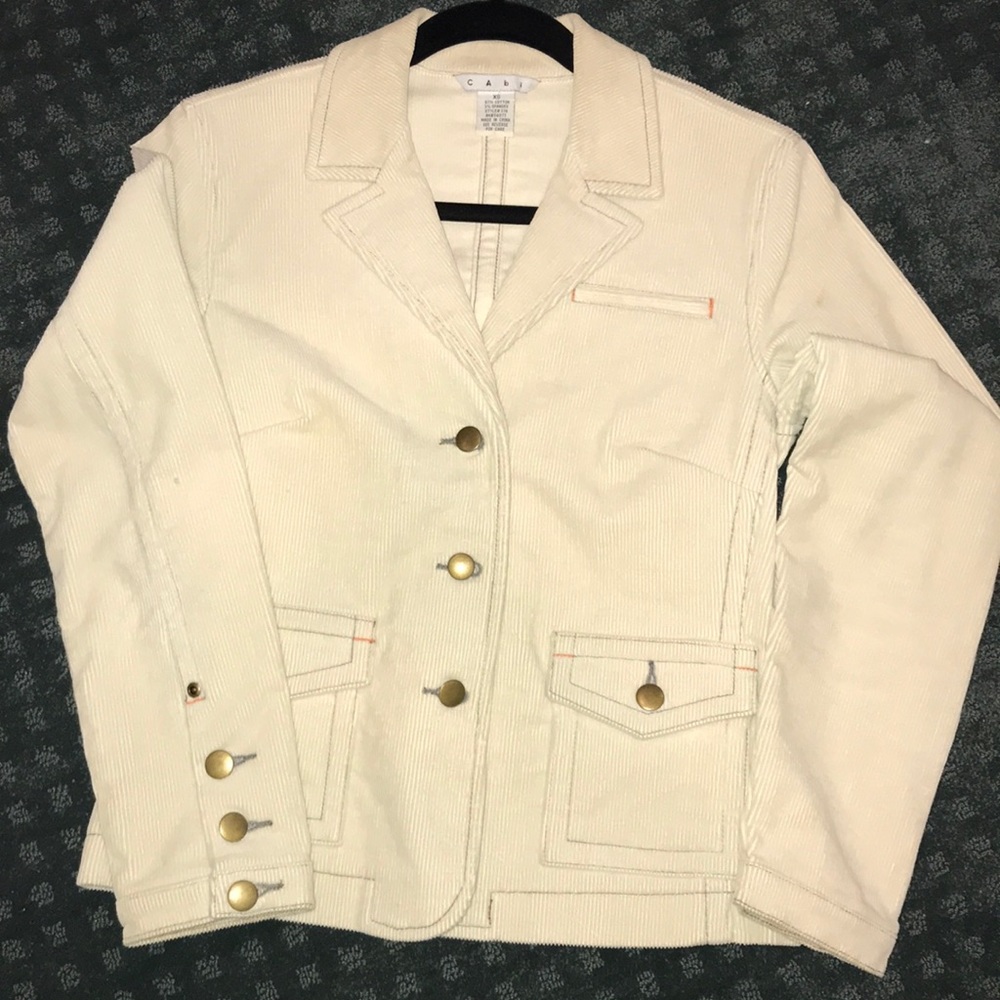 🍀CAbi Safari Corduroy Jacket